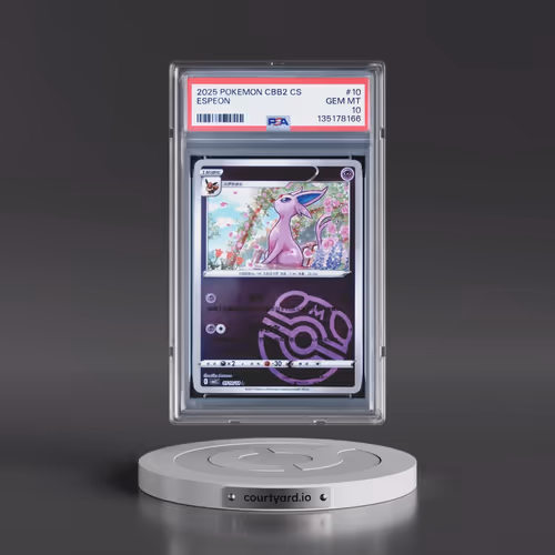 2025 Pokémon Simplified CBB2 C-Gem Pack Vol 2 #10 Espeon (PSA 10 GEM MINT)