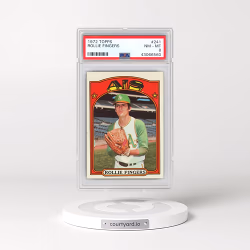 1972 Topps #241 Rollie Fingers (PSA 8 NM-MT)
