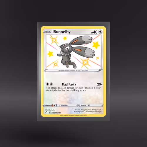 Shining Fates Shiny Vault #SV097/SV122 Bunnelby