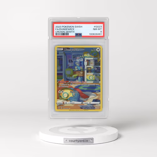 2023 Pokémon Sword and Shield Crown Zenith #GG23 Dunsparce - Full Art (PSA 8 NM-MT)
