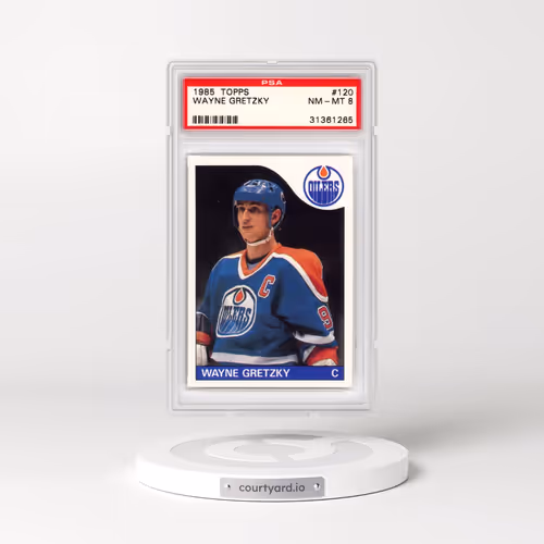 1985 Topps #120 Wayne Gretzky (PSA 8 NM-MT)