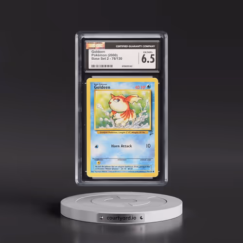 2000 Base Set 2 #76/130 Goldeen (CGC 6.5 EX-NM+)