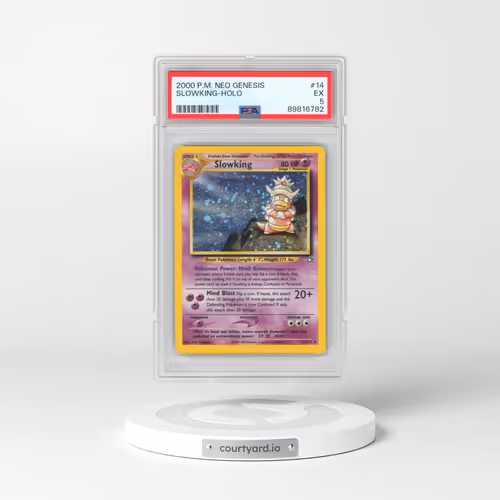 2000 Pokémon Neo Genesis #14 Slowking - Holo (PSA 5 EX)