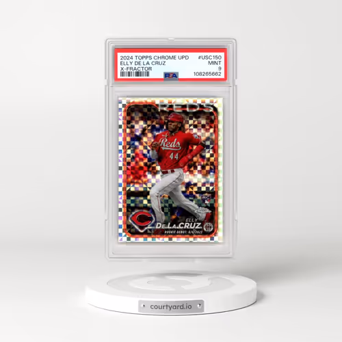 2024 Topps Chrome Update #USC150 Elly de La Cruz - X-Fractor (PSA 9 MINT)