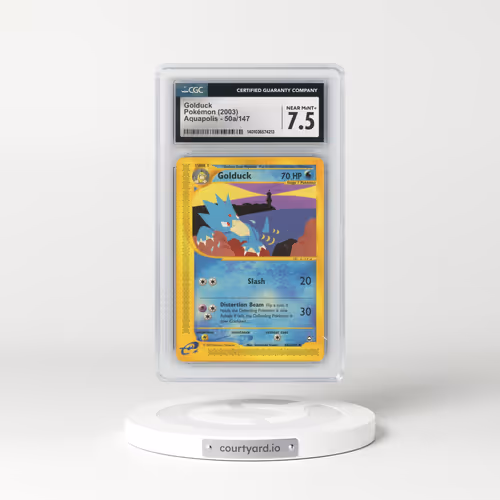 2003 Aquapolis #50a/147 Golduck (CGC 7.5 NM+)