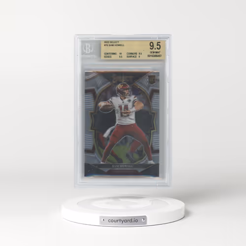 2022 Panini Select #76 Sam Howell - Base (BGS 9.5 GEM MINT)