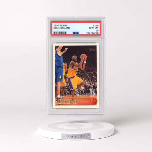 1996 Topps #138 Kobe Bryant (PSA 10 GEM MINT)