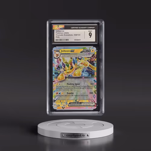 2025 Prismatic Evolutions - PRE EN #030/131 Jolteon ex - Holo (CGC 9 MINT)