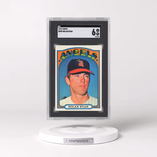 1972 Topps #595 Nolan Ryan (SGC 6 EX-MT)