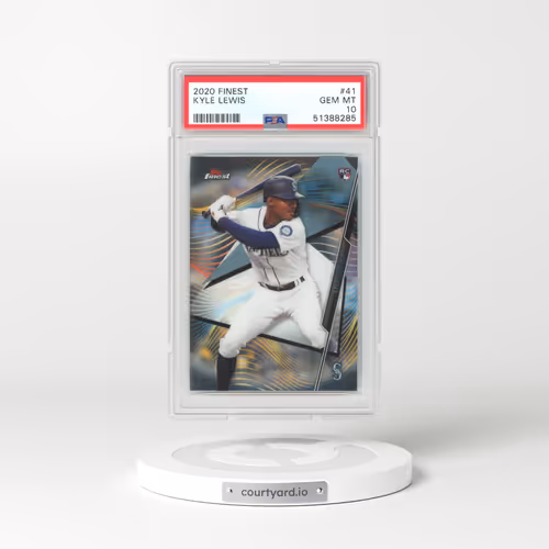 2020 Finest #41 Kyle Lewis (PSA 10 GEM MINT)