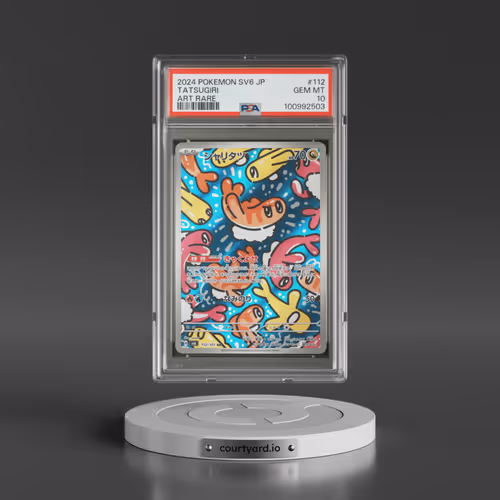 2024 Pokémon SV6-Transformation Mask #112 Tatsugiri - Art Rare (PSA 10 GEM MINT)