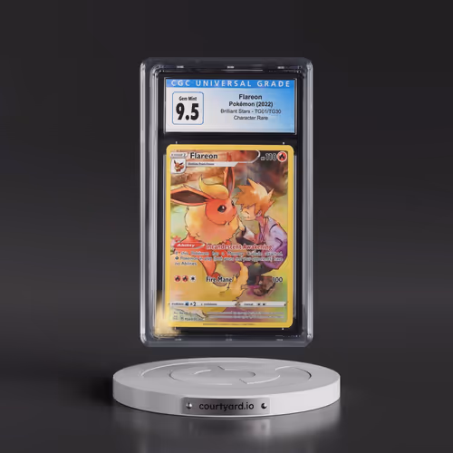 2022 Brilliant Stars #TG01 Flareon (CGC 10 GEM MINT)