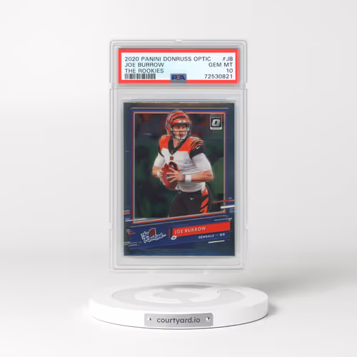 2020 Panini Donruss Optic the Rookies #JB Joe Burrow (PSA 10 GEM MINT)