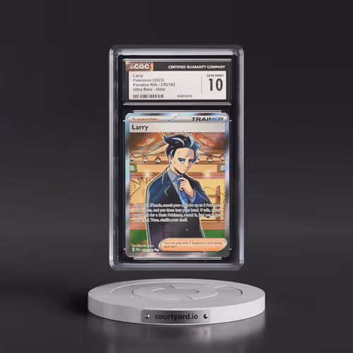 2023 Pokémon Par EN-Paradox Rift #235 Larry - Ultra Rare (CGC 10 GEM MINT)