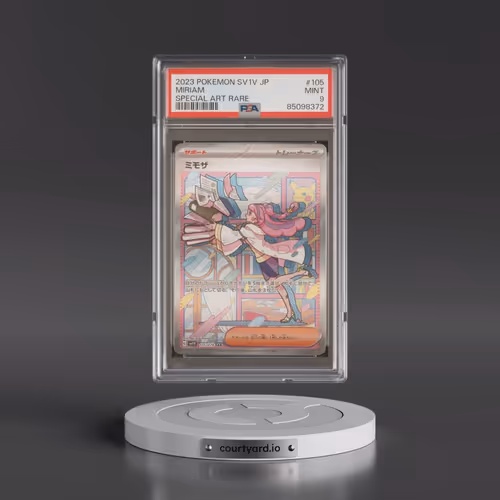 2023 Pokémon Sv1v-Violet EX #105 Miriam - Special Art Rare (PSA 9 MINT)