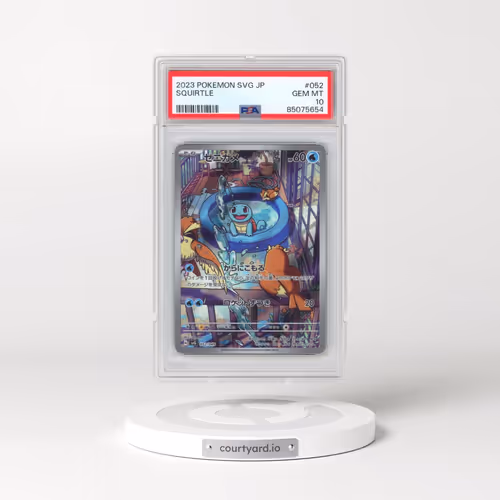 2023 Pokémon Svg-Venusaur & Charizard & Blastoise Special Deck Set EX #052 Squirtle (PSA 10 GEM MINT