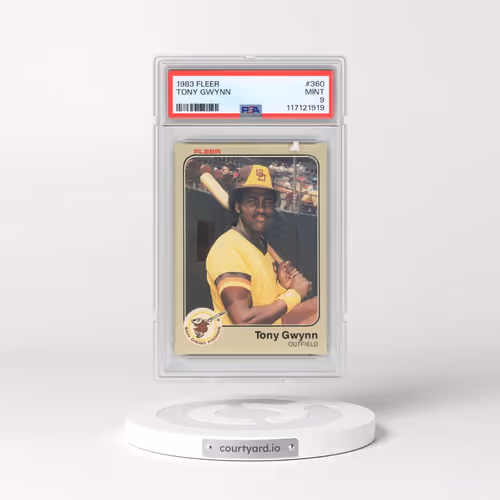 1983 Fleer #360 Tony Gwynn (PSA 9 MINT)