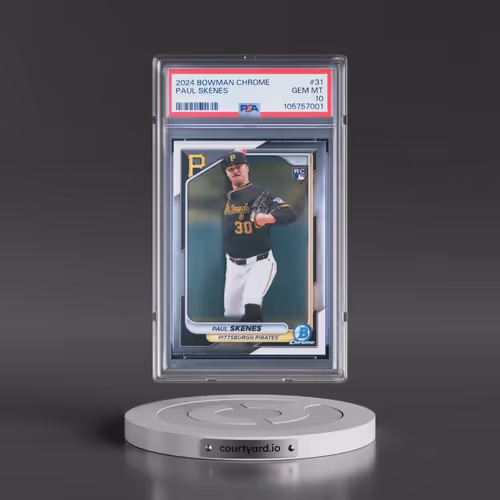 2024 Bowman Chrome #31 Paul Skenes (PSA 10 GEM MINT)
