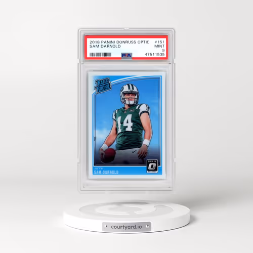 2018 Panini Donruss Optic #151 Sam Darnold (PSA 9 MINT)