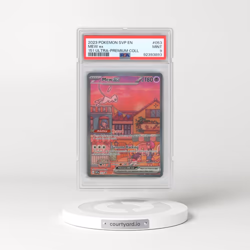 2023 Pokémon Svp EN-SV Black Star Promo #053 Mew EX - Holo 151 Ultra-Premium Collection (PSA 9 MINT)