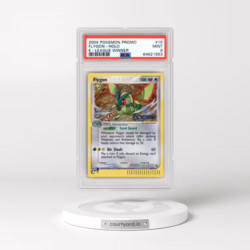 2004 Pokémon Promo #15 Flygon - Holo E-League Winner (PSA 9 MINT)
