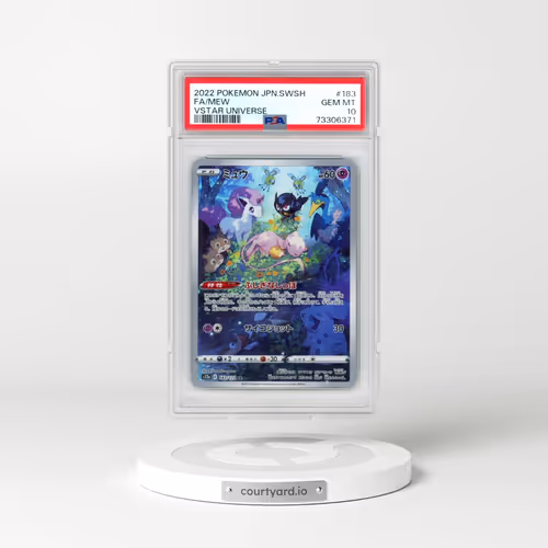 2022 Pokémon Sword & Shield Vstar Universe #183 Mew - Full Art (PSA 10 GEM MINT)