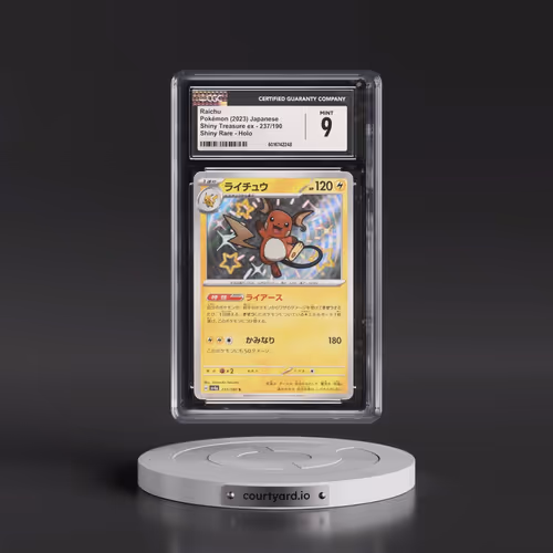 2023 Pokémon Sv4a-Shiny Treasure EX #237 Raichu - S (CGC 9 MINT)