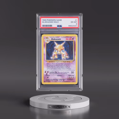 1999 Pokémon Game #1 Alakazam - Holo (PSA 6 EX-MT)