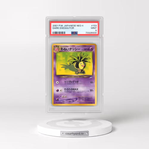 2001 Pokémon Neo 4 #103 Dark Exeggutor (PSA 9 MINT)