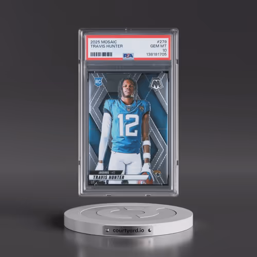 2025 Panini Mosaic #279 Travis Hunter (PSA 10 GEM MINT)