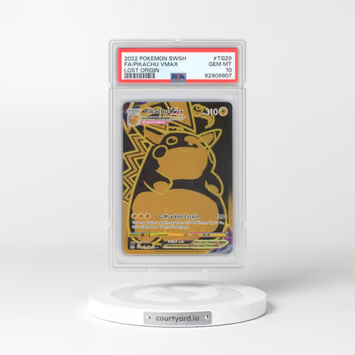 2022 Pokémon Sword & Shield Lost Origin #TG29 Pikachu Vmax - Full Art (PSA 10 GEM MINT)