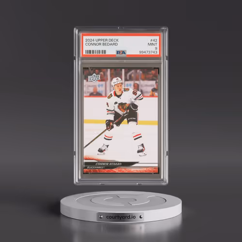 2024 Upper Deck #42 Connor Bedard (PSA 9 MINT)