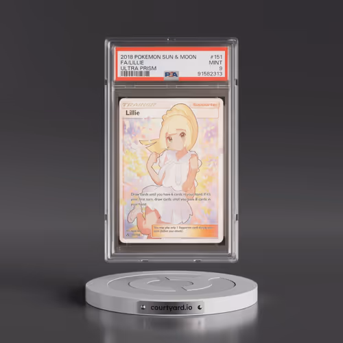 2018 Pokémon Sun & Moon Ultra Prism #151 Lillie - Full Art (PSA 9 MINT)