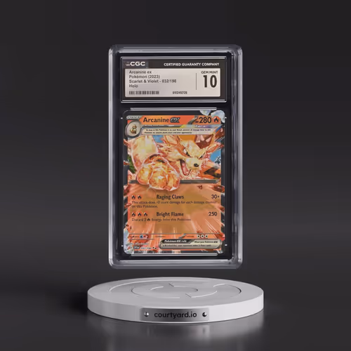 2023 Pokémon Svi EN-Scarlet & Violet #032 Arcanine EX - Holo (CGC 10 GEM MINT)