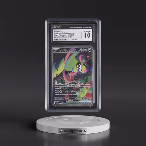 2024 Night Wanderer #087/064 Okidogi ex - Special Art Rare Holo (CGC 10 GEM MINT)