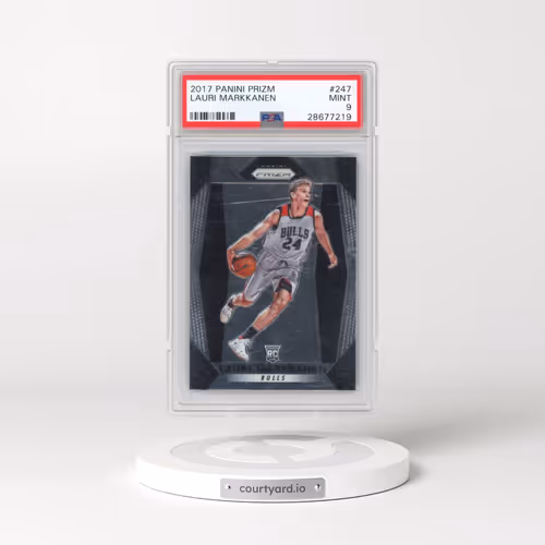 2017 Panini Prizm #247 Lauri Markkanen (PSA 9 MINT)