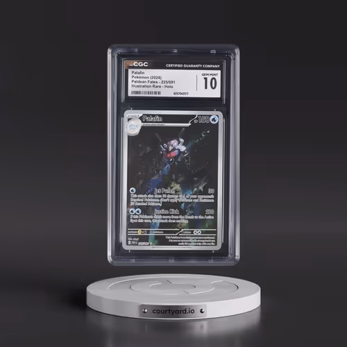2024 Pokémon Paf EN-Paldean Fates #225 Palafin - Illustration Rare (CGC 10 GEM MINT)