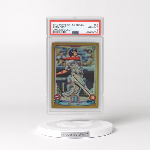 2019 Topps Gypsy Queen Chrome #57 Juan Soto - Gold (PSA 10 GEM MINT)
