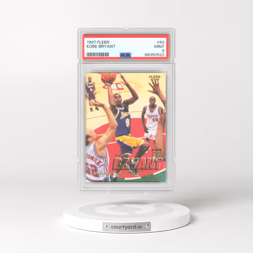 1997 Fleer #50 Kobe Bryant (PSA 9 MINT)