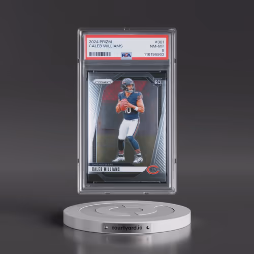 2024 Panini Prizm #301 Caleb Williams (PSA 8 NM-MT)