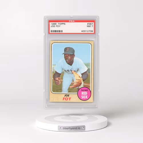1968 Topps #387 Joe Foy (PSA 7 NM)