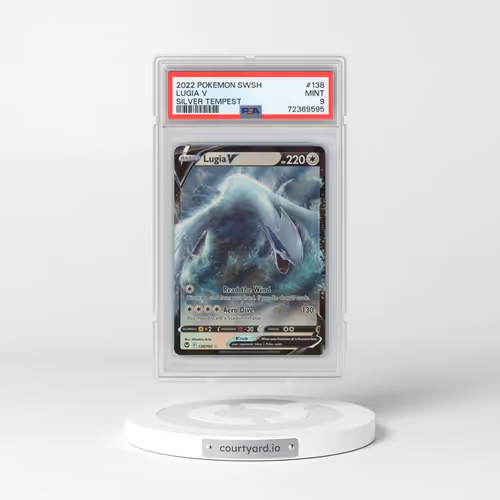 2022 Pokémon Sword & Shield Silver Tempest #138 Lugia V - Holo (PSA 9 MINT)