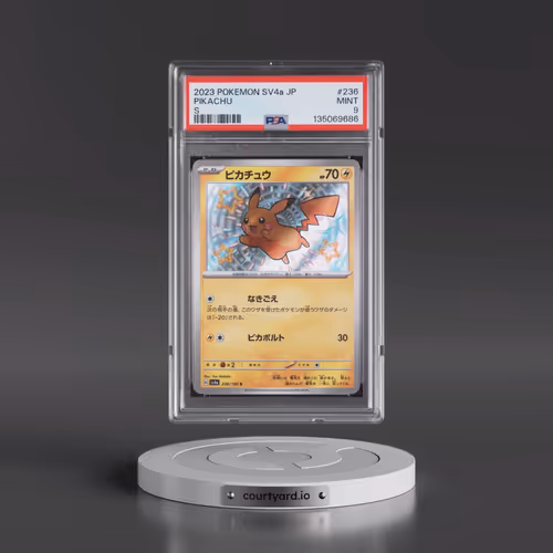 2023 Pokémon Sv4a-Shiny Treasure EX #236 Pikachu - S (PSA 9 MINT)