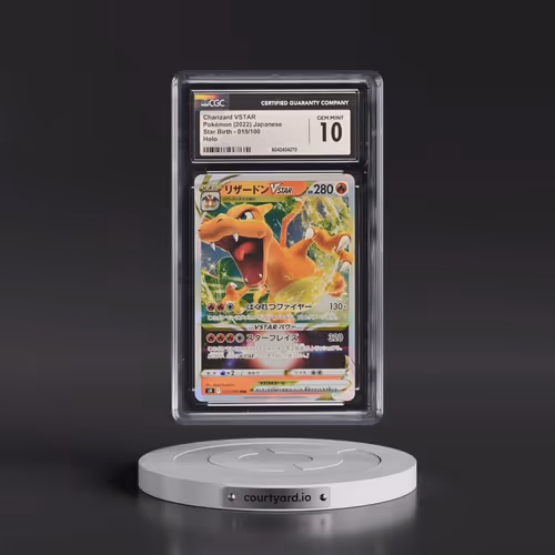 2022 Star Birth #015/100 Charizard VSTAR - Holo (CGC 10 GEM MINT)
