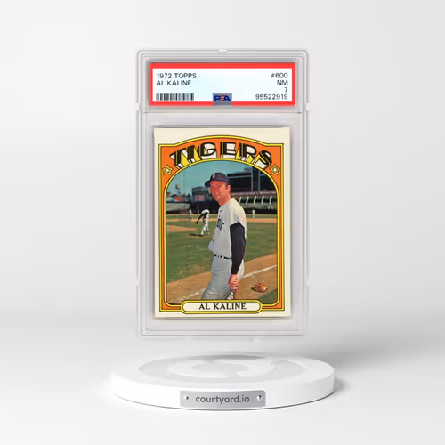 1972 Topps #600 Al Kaline (PSA 7 NM)