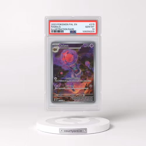 2023 Pokémon Pal EN-Paldea Evolved #215 Rabsca - Illustration Rare (PSA 10 GEM MINT)