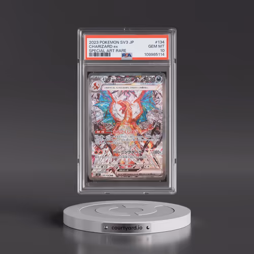 2023 Pokémon SV3-Ruler of the Black Flame #134 Charizard EX - Holo Special Art Rare (PSA 10 GEM MINT
