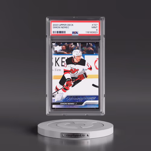 2023 Upper Deck #727 Simon Nemec (PSA 9 MINT)