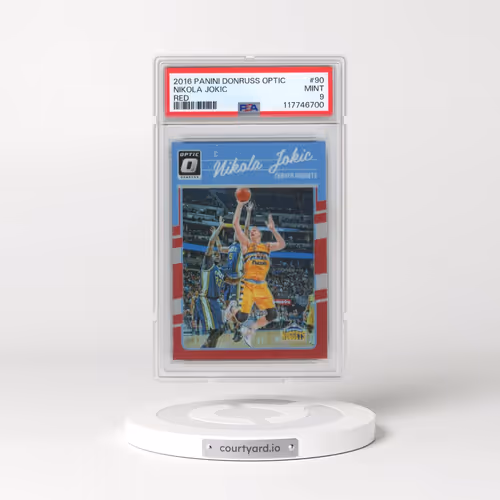 2016 Panini Donruss Optic #90 Nikola Jokic - Red (PSA 9 MINT)