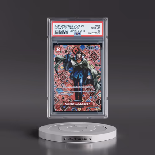 2024 One Piece OP09-Emperors in the New World #015 Monkey D. Dragon - Special Alternate Art (PSA 10